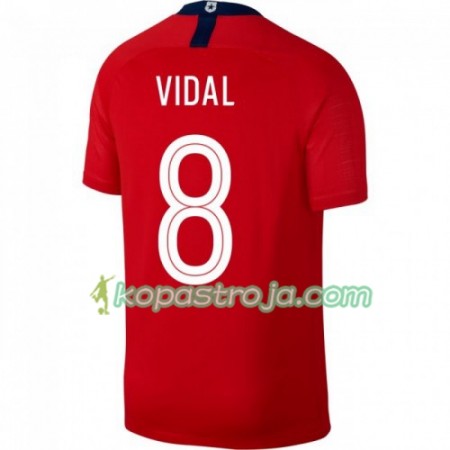 Billiga Fotbollströjor Chile Arturo Vidal 8 Hemma tröja Copa América 2019 Kortärmad